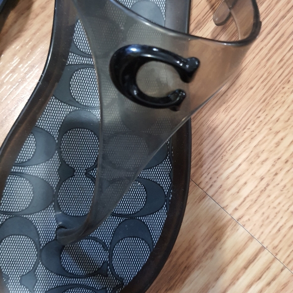 Coach Natalee Jelly Thong Sandals - Picture 2 of 4